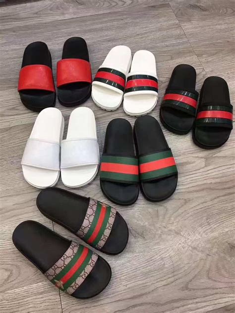 how to tell authentic gucci slides|Gucci slides denim.